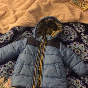Fleece lined 18m toddler puffer coat